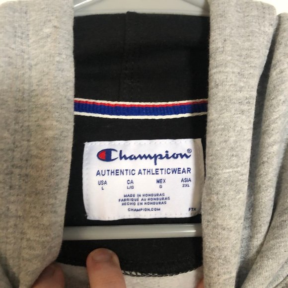 Basic Grey Champion Sweatshirt - Picture 3 of 5